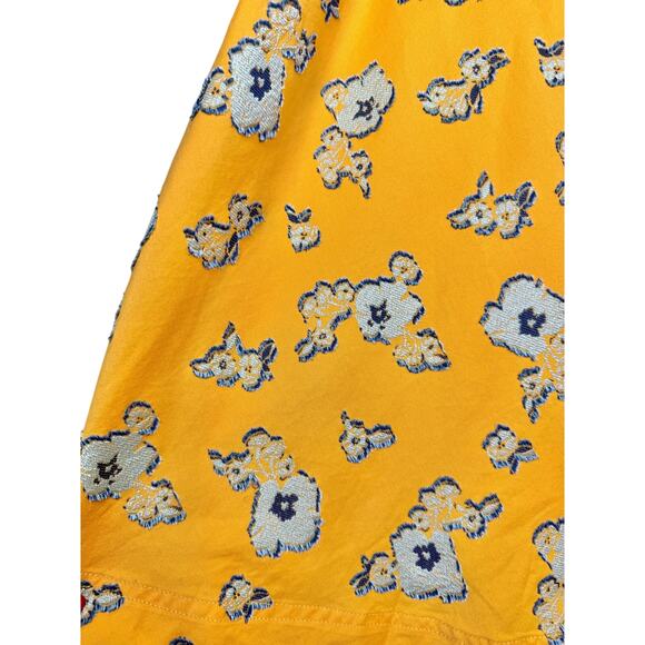 Tanya Taylor Lyla Floral Smocked Midi Skirt Medium - Picture 5 of 13